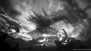 Illustration for article titled Does This Transformers 3 Game Concept Art Hint At The Movie's Alien Worlds?